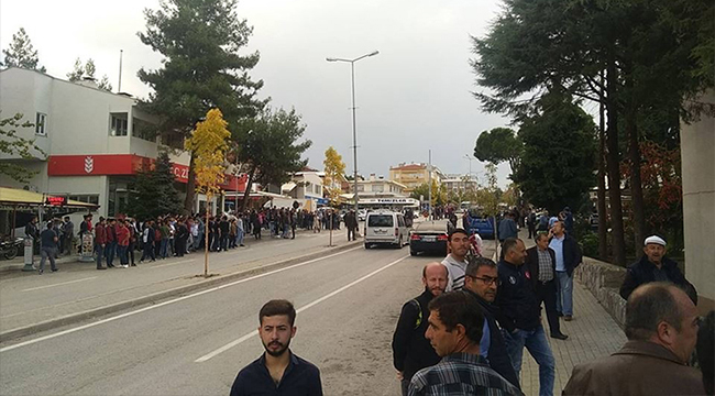 KALELİLER YAŞANAN OLAYI PROTESTO ETTİ