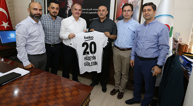 DENİZLİ BEŞİKTAŞLILAR DERNEĞİ GÜRLESİN’İ ZİYARET ETTİ