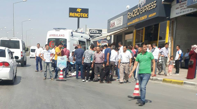 SÜMER KAVŞAĞINDA FECi KAZA