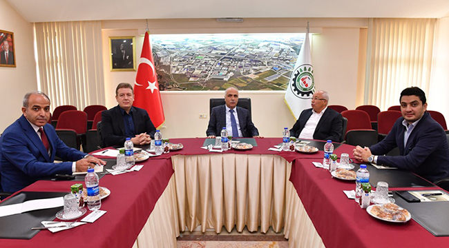 VALi KARAHAN, OSB’Yİ ZİYARET ETTİ
