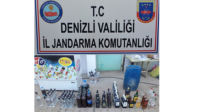 DENiZLi’DE KAÇAK iÇKi OPERASYONU