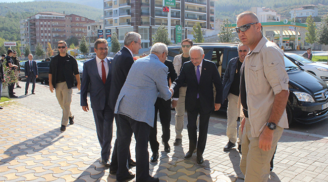 KILIÇDAROĞLU, BiNA AÇILIŞI iÇiN GELDi