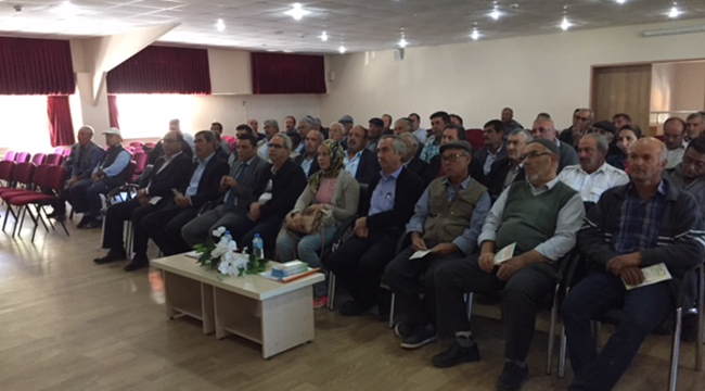 KALE’DE TARIM ARAZİ BİLGİLENDİRME TOPLANTISI