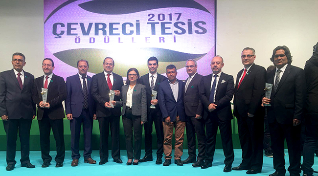 ÇEVRECİ TESİS ÖDÜLLERİ VERİLDİ