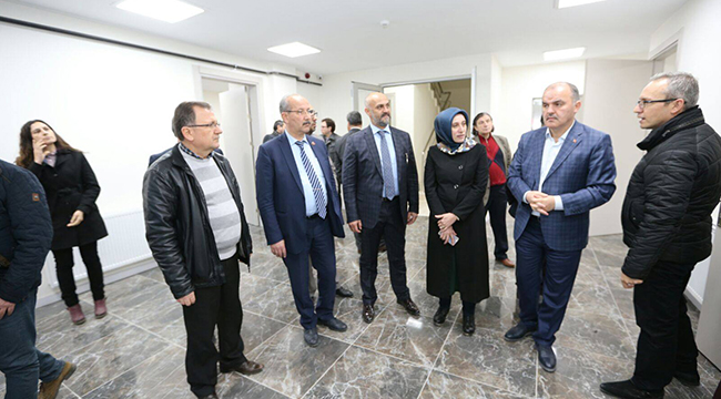 AK PARTİ MECLİS ÜYELERİ İLE YATIRIMLARI İNCELEDİ