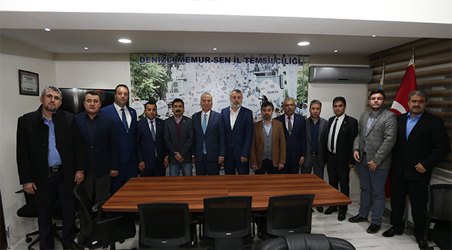 BAŞKAN ZOLAN MEMUR-SEN’İN KONUĞU OLDU