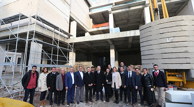 BAŞKAN ZOLAN, YATIRIMLARI YERİNDE İNCELEDİ