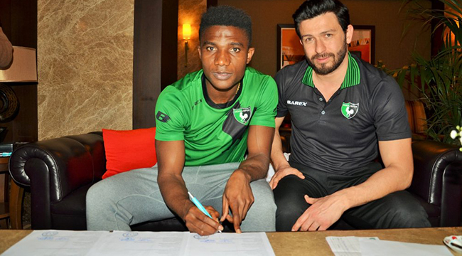 NİJERYALI FORVET DENİZLİSPOR’DA