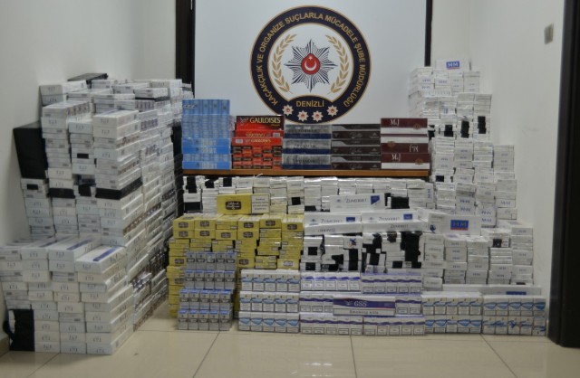 16 BİN 90 PAKET KAÇAK SİGARA ELE GEÇİRİLDİ