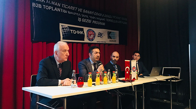 DTO TÜRK ALMAN TİCARET ODASI’YLA TOPLANTI YAPTI