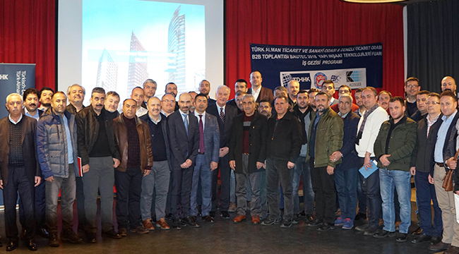 DTO TÜRK ALMAN TİCARET ODASI’YLA TOPLANTI YAPTI