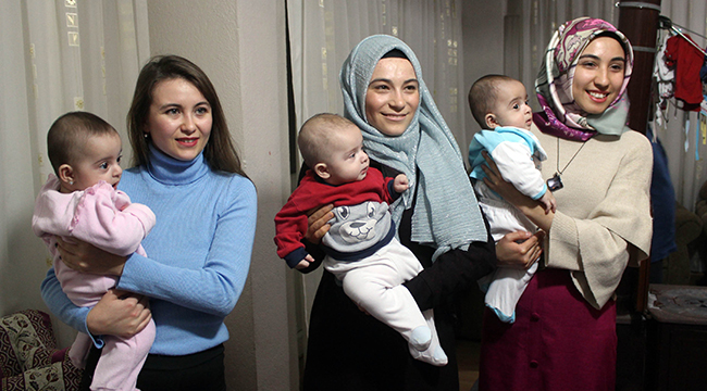 ÜÇÜZLERİNE RECEP, TAYYİP, EMİNE İSMİ VERDİLER