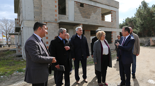 BAĞ İNCELEME ZİYARETLERİNİ SÜRDÜRÜYOR