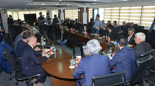 ODA BAŞKANLARINDAN ORTAK BASIN TOPLANTISI