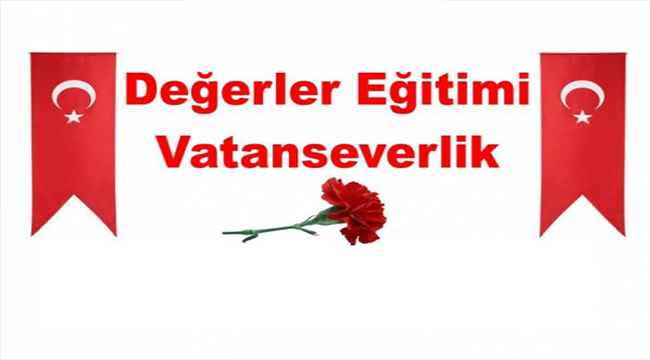 VELİLERE DEĞERLER EĞİTİMİ MEKTUBU