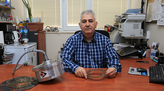 ÜRETİME HAZIR VE YÜKSEK VERİMLİ MOTOR PAÜ’DE