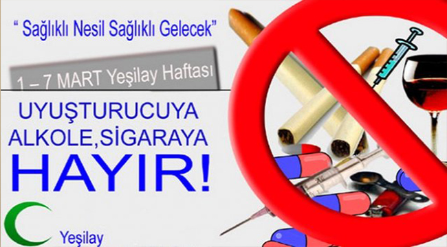 ERGUR’DAN YEŞİLAY HAFTASI AÇIKLAMASI