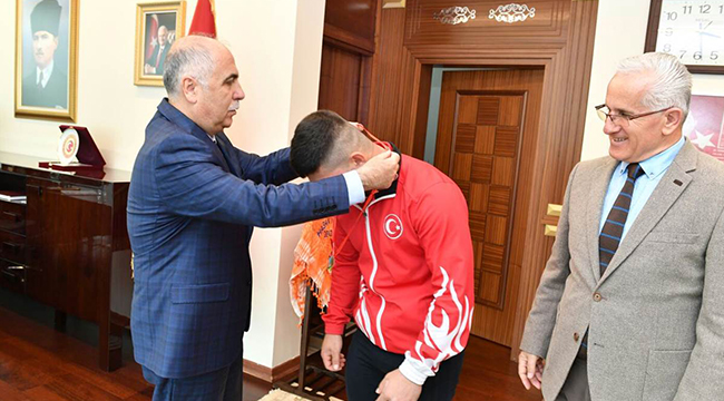 VALİ KARAHAN,AVCIL’I KABUL ETTİ