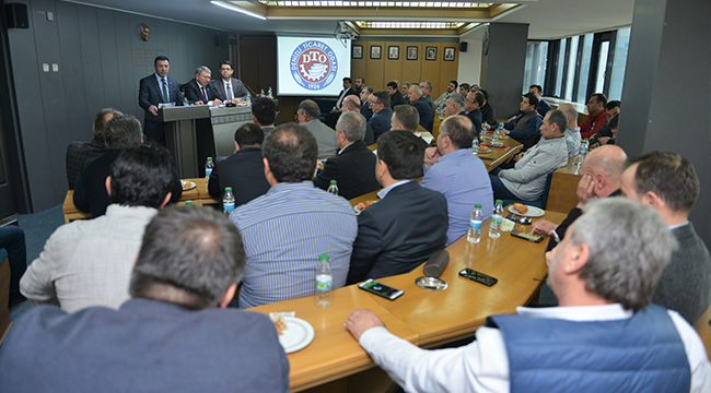 DTO Başkanı Uğur Erdoğan, Meclis’te açıkladı