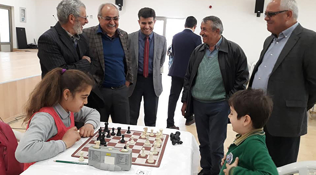 BAKLAN’DA SATRANÇ HEYECANI YAŞANDI