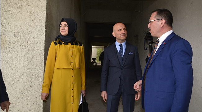 PROJESİ ARAZİDEKİ AĞAÇLARA GÖRE ÇİZİLDİ