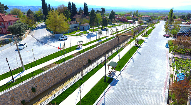 PAMUKKALE'YE BÜYÜKŞEHİR’İN ELİ DEĞDİ