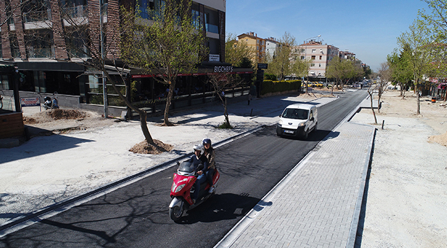 FAKÜLTE CADDESİ VE ÇAMLIK PARKI ARASI TRAFİĞE AÇILDI