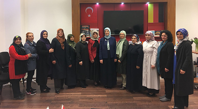 RAMAZANOĞLU ALMANYA’DA TEMASLARDA BULUNDU