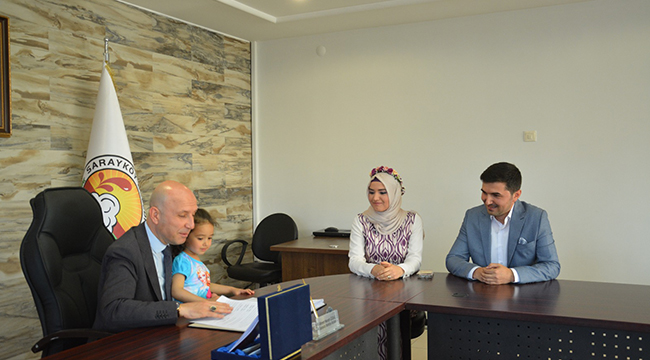 KÜÇÜK NİSA’NIN BAŞKAN SEVGİSİ