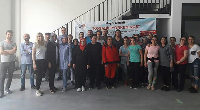 TEKSTİL ÇALIŞANLARI SPORDA BULUŞTU