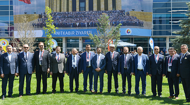 DTO, 16 DELEGESİYLE TOBB GENEL KURULUNDA