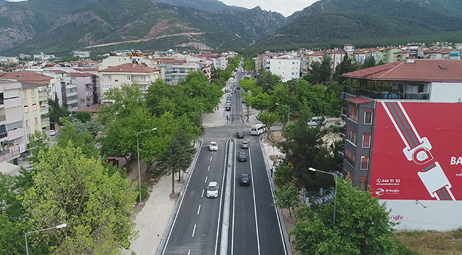 ÇAMLIK BULVARI ASFALTLANARAK HİZMETE GİRDİ