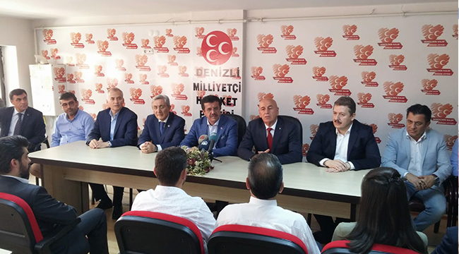 ZEYBEKCİ,MHP TEŞKİLATINI ZİYARET ETTİ