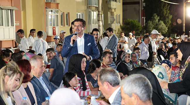 SAHUR PROGRAMINA ZEYBEKCİ’DE KATILDI