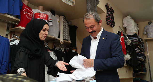 AK PARTİLİ TİN BULDAN HALKI İLE BULUŞTU