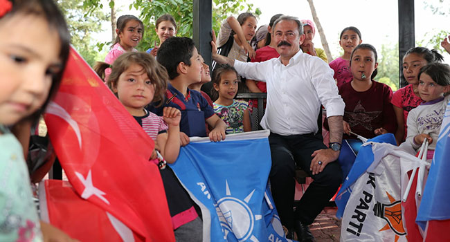 AK PARTİLİ TİN TAVASLILARLA BULUŞTU