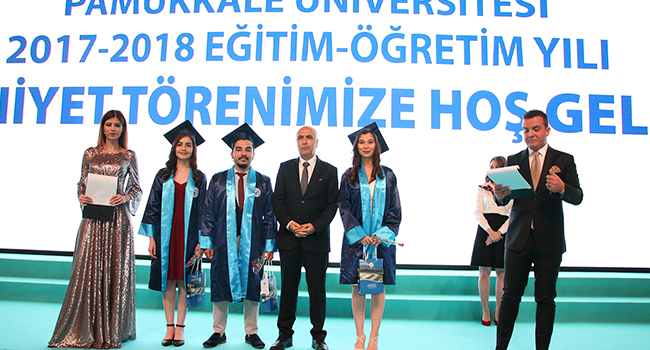 PAÜ 2017-2018 YILI MEZUNLARINI VERDİ