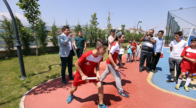 ‘CAMİ ÇOCUKLARI YAZ SPOR ŞENLİKLERİ’ BAŞLADI