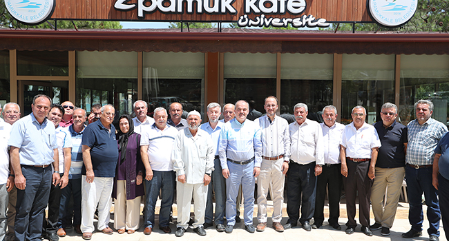 GÜRLESİN ESKİ MECLİS ÜYELERİNE PROJELERİNİ ANLATTI