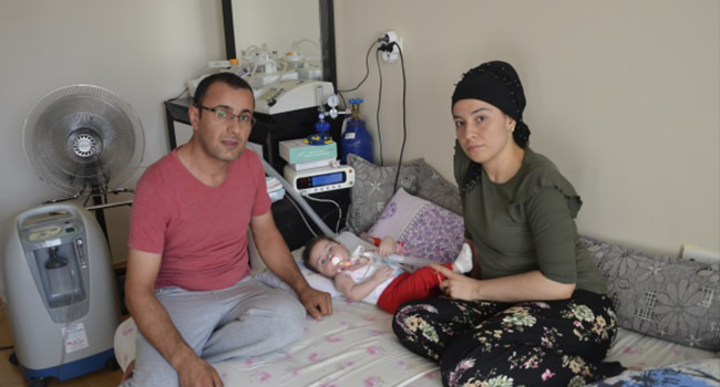 BAŞKAN ÖZBAŞ'TAN ELİF'E AMBULANS DESTEĞİ