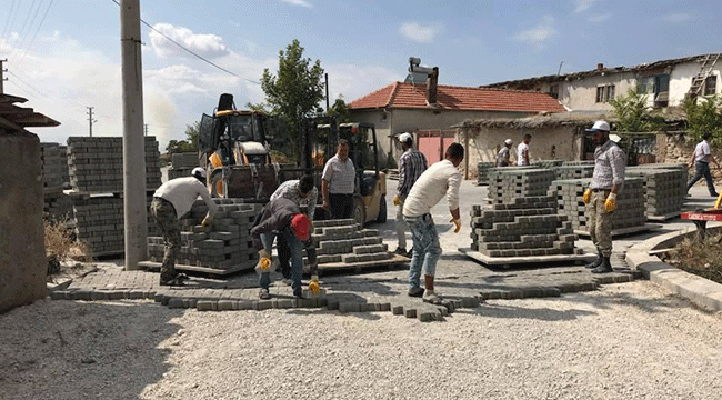 ÇİVRİL SARILAR’DA ÜST YAPI ÇALIŞMASI SÜRÜYOR