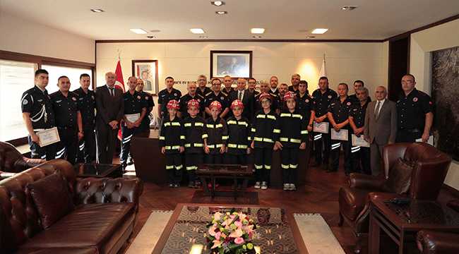 İTFAİYE HAFTASI ETKİNLİKLERLE KUTLANIYOR