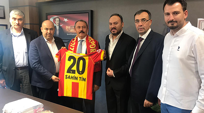 TİN, KIZILCABÖLÜKSPOR YÖNETİMİNİ KONUK ETTİ
