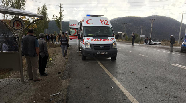 ÇAMELİ’DE FECİ KAZA!
