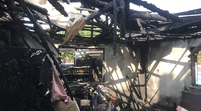 OĞLU TARAFINDAN ŞİDDETE MARUZ KALDI