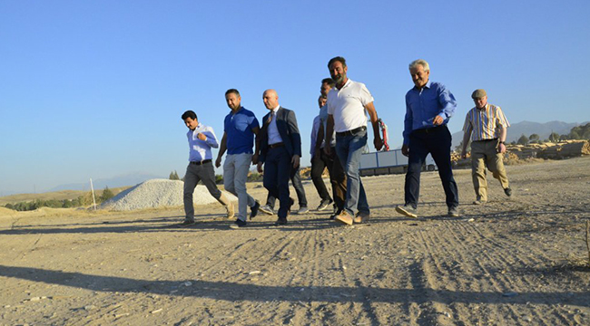 SARAYKÖY TOKİ KONUTLARININ YAPIMI BAŞLADI