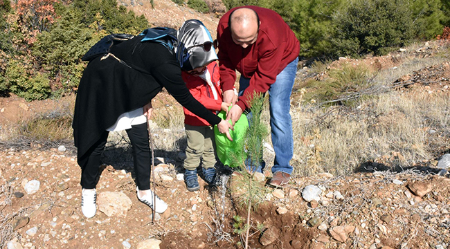 ACIPAYAM’DA ANNE DOSTU HASTANE HATIRA ORMANI