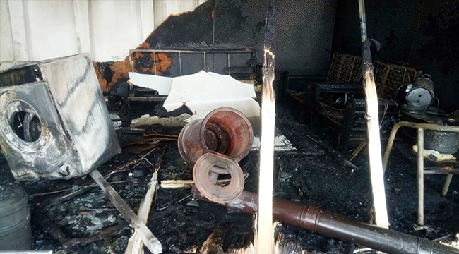 İŞYERİ GÖREVLİSİ AĞIR YARALANDI