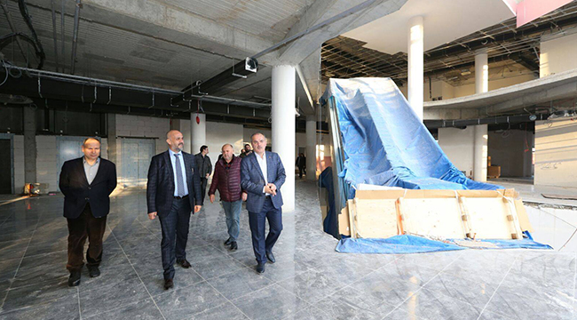 AK PARTİ MECLİS ÜYELERİ İLE YATIRIMLARI İNCELEDİ