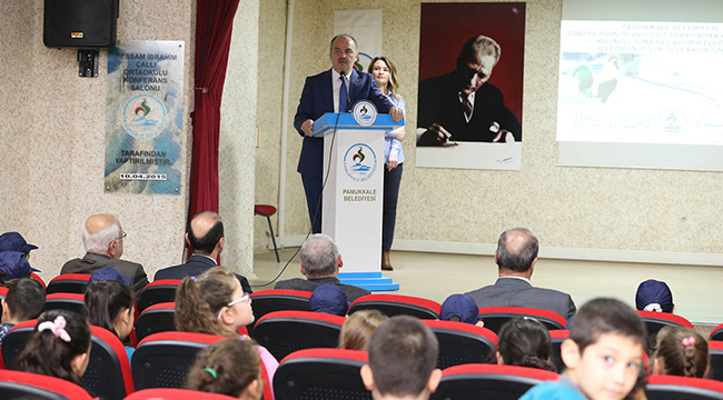 ÖĞRENCİLERE BİLİNÇLİ TÜKETİCİ DERSİ VERDİLER